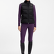 Boss Equestrian Viola Knitted Puffer Bodywarmer Dames Zwart