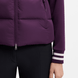 Boss Equestrian Viola Knitted Puffer Bodywarmer Dames Deep Purple