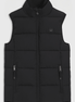 Boss Equestrian Viola Knitted Puffer Bodywarmer Dames Zwart