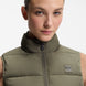 Boss Equestrian Viola Knitted Puffer Bodywarmer Dames Tealeaf