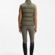 Boss Equestrian Viola Knitted Puffer Bodywarmer Dames Tealeaf