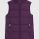 Boss Equestrian Viola Knitted Puffer Bodywarmer Dames Deep Purple