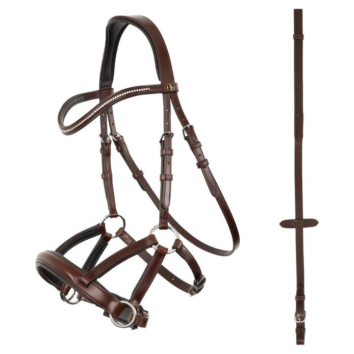 BR Bitloos Hoofdstel Lewes Side & Pull Bitloos - Maddelin Equestrian BR
