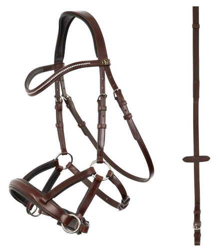 BR Bitloos Hoofdstel Lewes Side & Pull Bitloos - Maddelin Equestrian BR