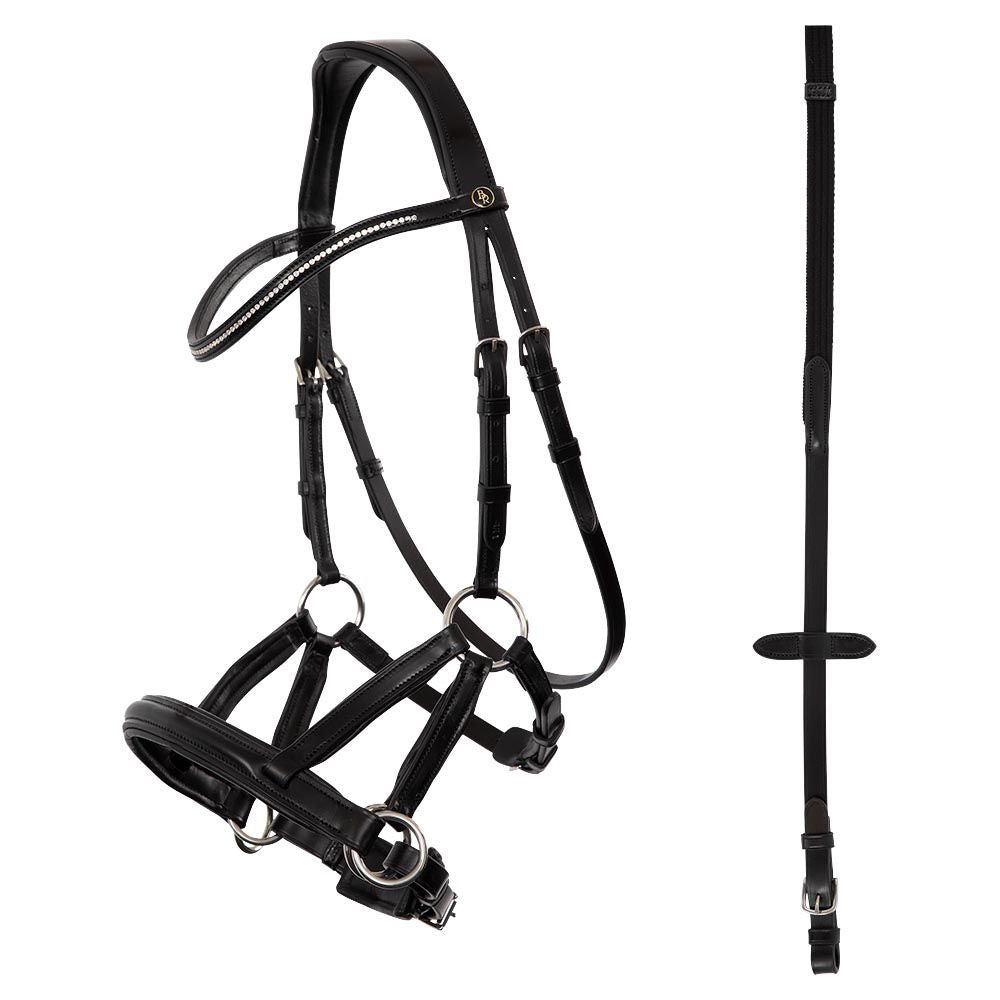 BR Bitloos Hoofdstel Lewes Side & Pull Bitloos - Maddelin Equestrian BR