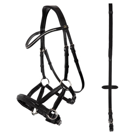 BR Bitloos Hoofdstel Lewes Side & Pull Bitloos - Maddelin Equestrian BR