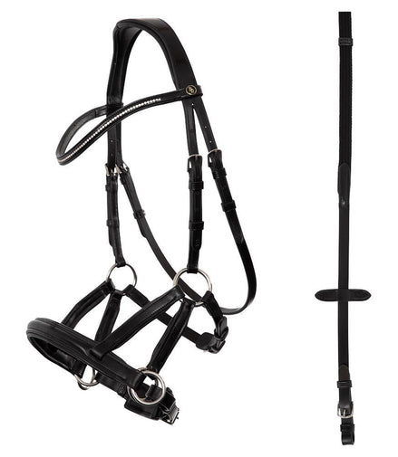 BR Bitloos Hoofdstel Lewes Side & Pull Bitloos - Maddelin Equestrian BR