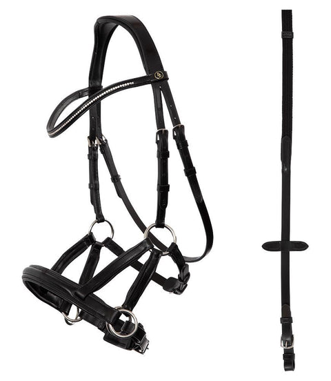 BR Bitloos Hoofdstel Lewes Side & Pull Bitloos - Maddelin Equestrian BR
