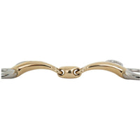 BR Dubbel gebroken Bauchertrens Soft Contact 3ring, Beval, Kimblewick, RNF, Butterfly,... - Maddelin Equestrian BR
