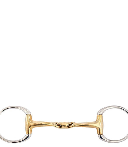 BR Dubbel Gebroken Bustrens Anatomisch Soft Contact Bus, D, Eggbutt,... - Maddelin Equestrian BR