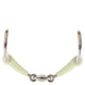 BR Dubbel Gebroken Bustrens Apple Mouth 14mm Bus, D, Eggbutt,... - Maddelin Equestrian BR