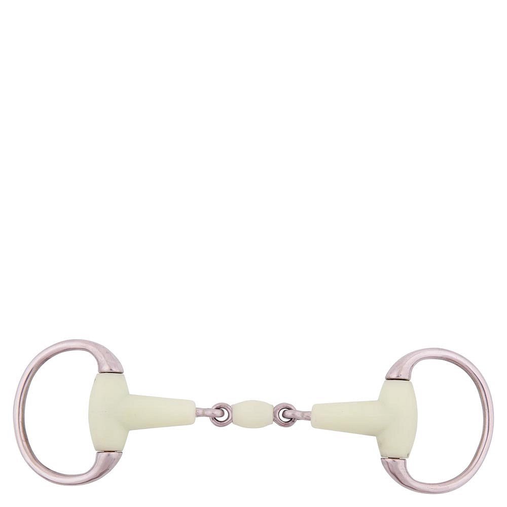 BR Dubbel Gebroken Bustrens Apple Mouth Bus, D, Eggbutt,... - Maddelin Equestrian BR