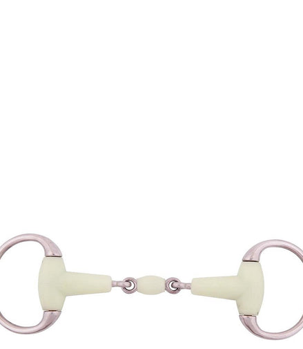 BR Dubbel Gebroken Bustrens Apple Mouth Bus, D, Eggbutt,... - Maddelin Equestrian BR