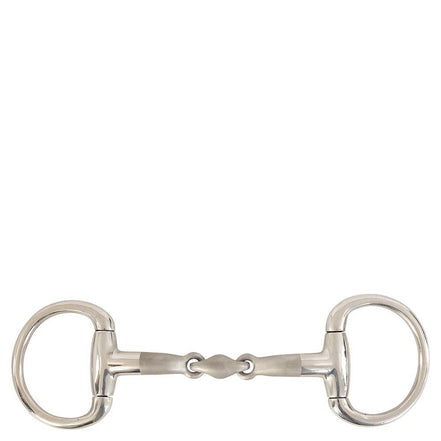 BR Dubbel Gebroken Bustrens Satin Sense Bus, D, Eggbutt,... - Maddelin Equestrian BR