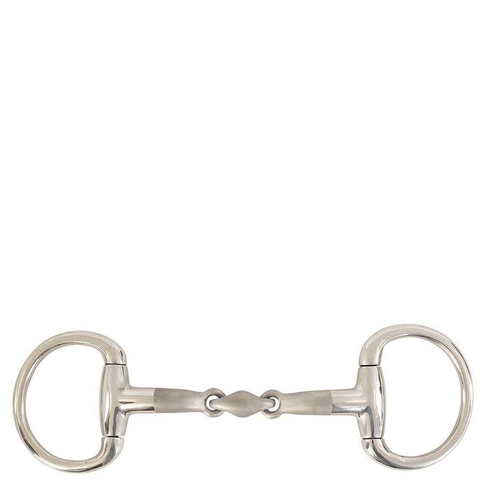 BR Dubbel Gebroken Bustrens Satin Sense Bus, D, Eggbutt,... - Maddelin Equestrian BR