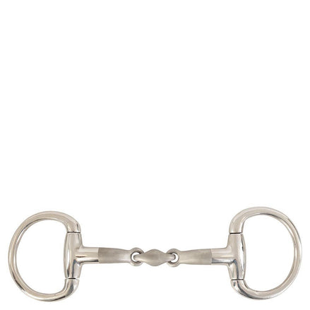 BR Dubbel Gebroken Bustrens Satin Sense Bus, D, Eggbutt,... - Maddelin Equestrian BR