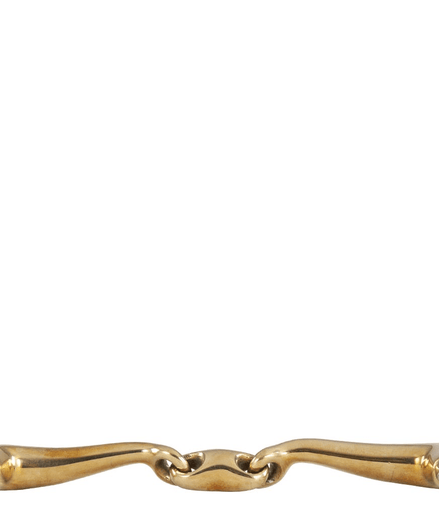 BR Dubbel gebroken bustrens Soft Contact gebogen mondstuk Bus, D, Eggbutt,... - Maddelin Equestrian BR