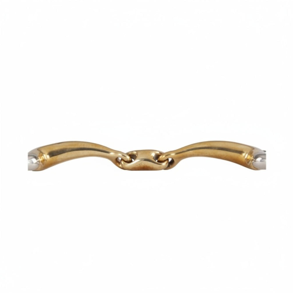BR Dubbel gebroken bustrens Soft Contact Bus, D, Eggbutt,... - Maddelin Equestrian BR