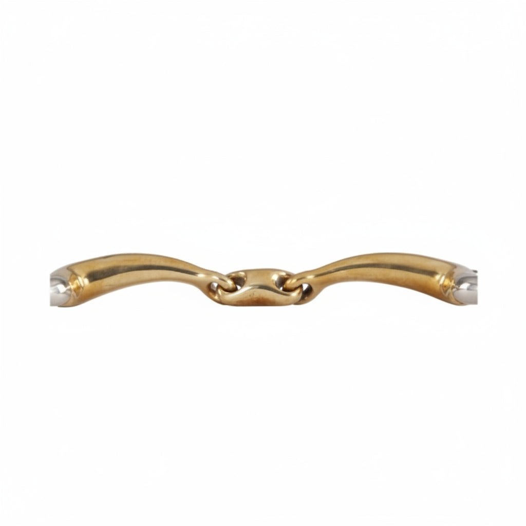 BR Dubbel gebroken bustrens Soft Contact Bus, D, Eggbutt,... - Maddelin Equestrian BR