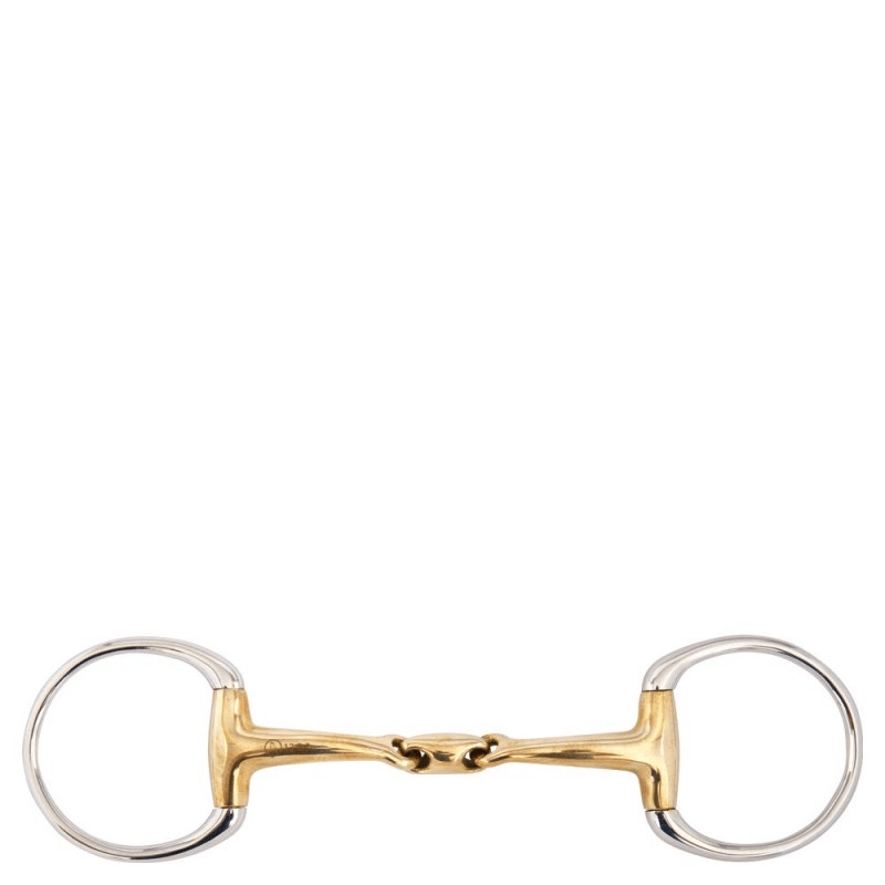 BR Dubbel gebroken bustrens Soft Contact Bus, D, Eggbutt,... - Maddelin Equestrian BR