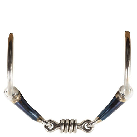 BR Dubbel Gebroken Bustrens Sweet Iron 14 mm Bus, D, Eggbutt,... - Maddelin Equestrian BR