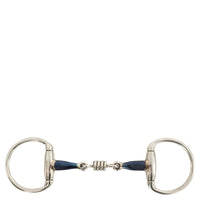 BR Dubbel Gebroken Bustrens Sweet Iron 14 mm Bus, D, Eggbutt,... - Maddelin Equestrian BR
