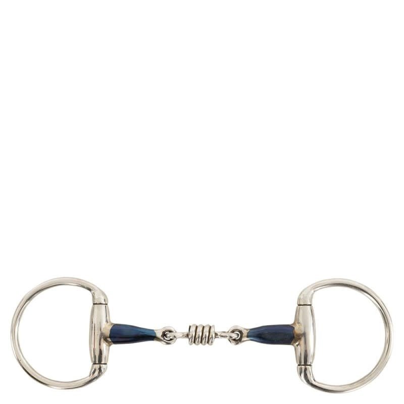 BR Dubbel Gebroken Bustrens Sweet Iron 14 mm Bus, D, Eggbutt,... - Maddelin Equestrian BR