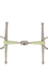 BR Dubbel Gebroken Kneveltrens Apple Mouth - 15mm Bus, D, Eggbutt,... - Maddelin Equestrian