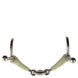 BR Dubbel Gebroken Kneveltrens Apple Mouth - 15mm Bus, D, Eggbutt,... - Maddelin Equestrian