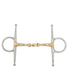 BR Dubbel gebroken kneveltrens Soft Contact Bus, D, Eggbutt,... - Maddelin Equestrian BR