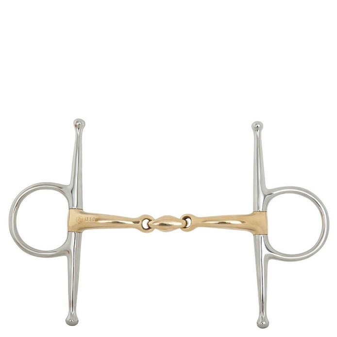 BR Dubbel gebroken kneveltrens Soft Contact Bus, D, Eggbutt,... - Maddelin Equestrian BR