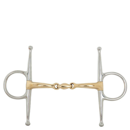 BR Dubbel gebroken kneveltrens Soft Contact Bus, D, Eggbutt,... - Maddelin Equestrian BR