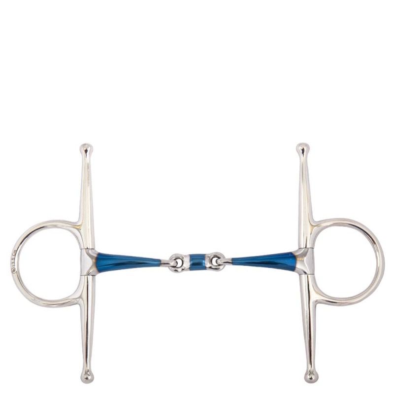 BR Dubbel gebroken kneveltrens Sweet Iron Bus, D, Eggbutt,... - Maddelin Equestrian BR