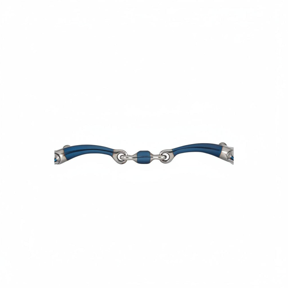 BR Dubbel gebroken kneveltrens Sweet Iron Bus, D, Eggbutt,... - Maddelin Equestrian BR