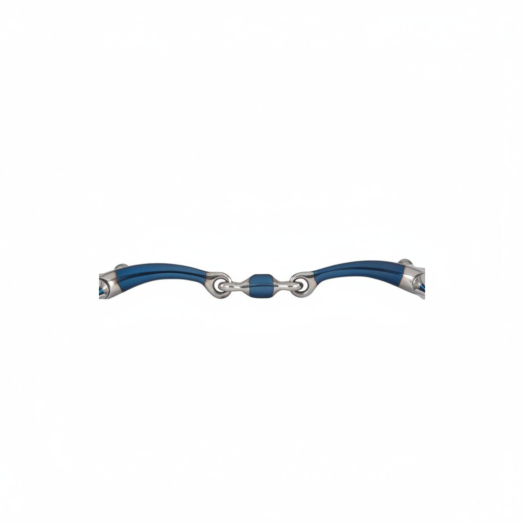BR Dubbel gebroken kneveltrens Sweet Iron Bus, D, Eggbutt,... - Maddelin Equestrian BR