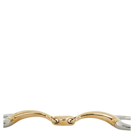 BR Dubbel gebroken onderlegtrens (bustrens) Soft Contact Onderlegtrens - Maddelin Equestrian BR