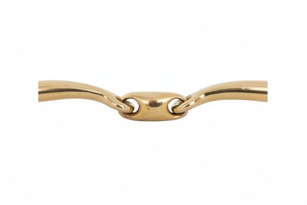 BR Dubbel gebroken onderlegtrens Soft Contact - 10mm Onderlegtrens - Maddelin Equestrian BR