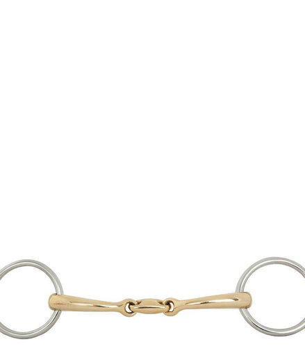 BR Dubbel gebroken Onderlegtrens Soft Contact curved Onderlegtrens - Maddelin Equestrian BR