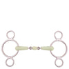 BR dubbel gebroken Pessoa watertrens Apple Mouth 3ring, Beval, Kimblewick, RNF, Butterfly,... - Maddelin Equestrian BR