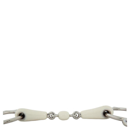 BR Dubbel Gebroken Pessoa Watertrens Combo Comfort 3ring, Beval, Kimblewick, RNF, Butterfly,... - Maddelin Equestrian BR