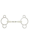 BR Dubbel Gebroken Pessoa Watertrens Combo Comfort 3ring, Beval, Kimblewick, RNF, Butterfly,... - Maddelin Equestrian BR