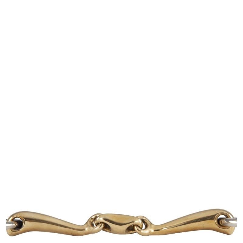 BR Dubbel Gebroken Soft Contact (gebogen) - 14mm Watertrens - Maddelin Equestrian BR