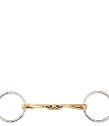 BR Dubbel Gebroken Soft Contact (gebogen) - 14mm Watertrens - Maddelin Equestrian BR