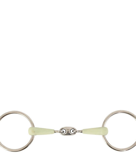 BR Dubbel Gebroken Watertrens Apple Mouth Kern Rvs 14mm Watertrens - Maddelin Equestrian BR