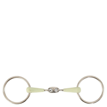 BR Dubbel Gebroken Watertrens Apple Mouth Kern Rvs 14mm Watertrens - Maddelin Equestrian BR
