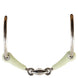 BR Dubbel Gebroken Watertrens Apple Mouth Kern Rvs 14mm Watertrens - Maddelin Equestrian BR
