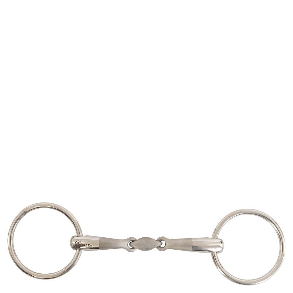 BR Dubbel Gebroken Watertrens Satin Sense Watertrens - Maddelin Equestrian BR