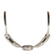 BR Dubbel Gebroken Watertrens Satin Sense Watertrens - Maddelin Equestrian BR