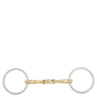 BR Dubbel gebroken watertrens Soft Contact - 14mm Watertrens - Maddelin Equestrian BR