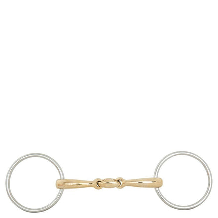 BR Dubbel gebroken watertrens Soft Contact - 14mm Watertrens - Maddelin Equestrian BR